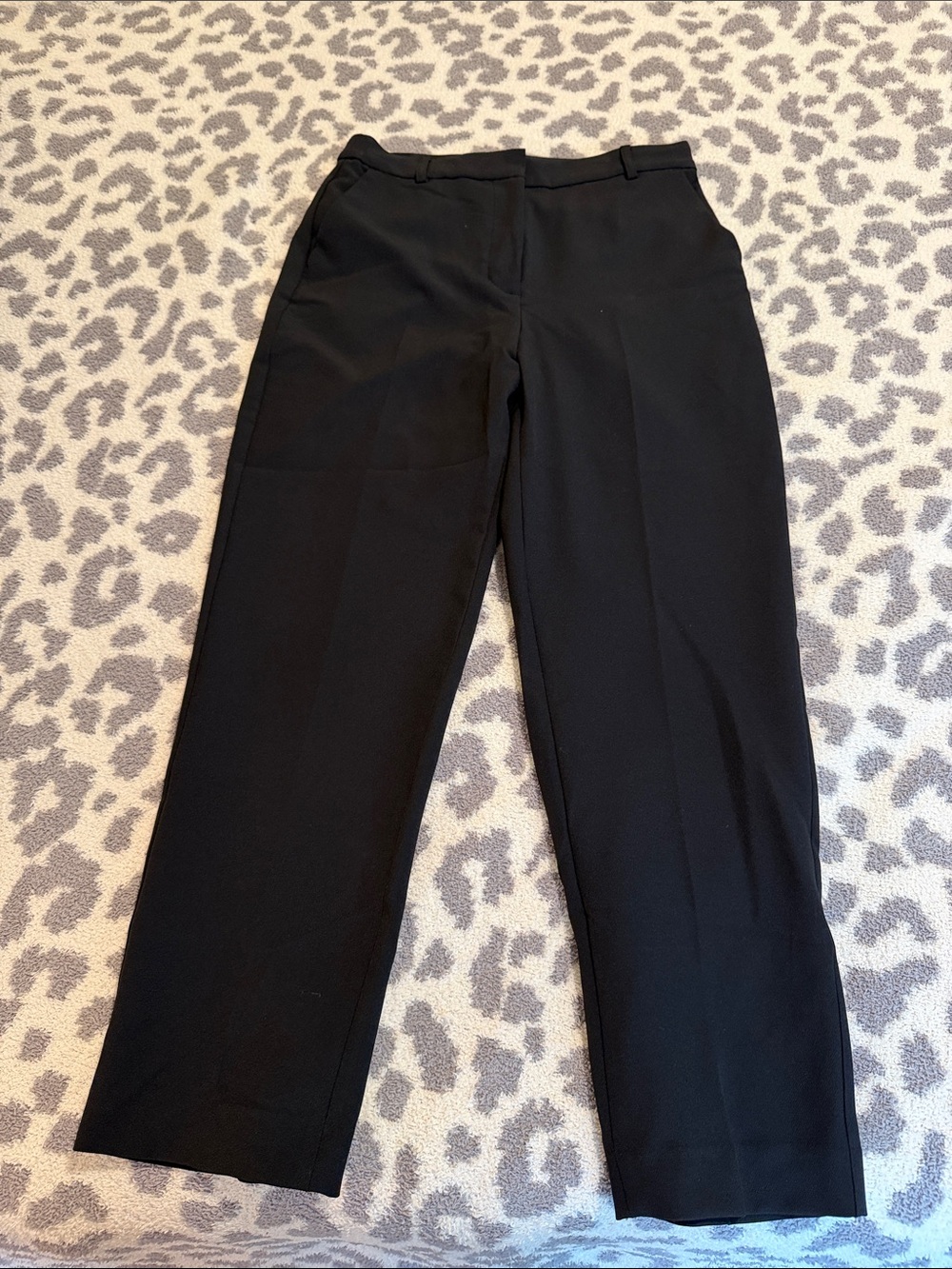 Express Women’s Editor Super High Waisted Straight Ankle Pant